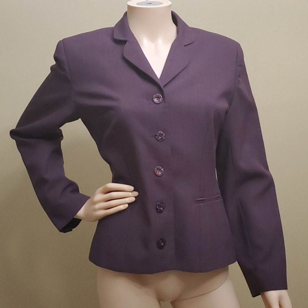 Purple blazer